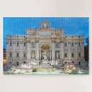 Buscar fuente del trevi puzzles Arquitectura