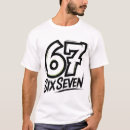 Buscar número 67 camisetas Seis siete