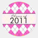 Buscar argyles redondas pegatinas Rosa
