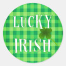 Buscar irish pegatinas De shamrock