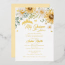 Buscar quince girasoles invitaciones Para todos