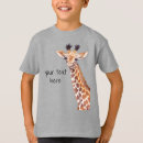 Buscar jirafa camisetas lindo