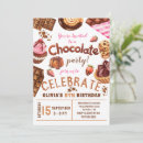 Buscar fiesta del chocolate invitaciones General y unisex