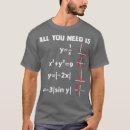 Buscar ecuación de la matemáticas camisetas Profesor