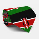 Buscar bandera kenia corbatas África