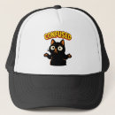 Buscar gato negro gorras Divertido
