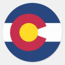 Buscar bandera de colorado pegatinas América