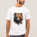 Buscar pardo camisetas Retrato