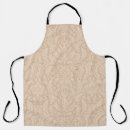 Buscar damasco largo delantales Beige