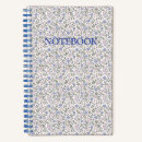 Buscar rosa y azul claro cuadernos Flores