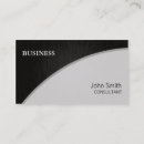 Buscar metal cepillado tarjetas de visita Corporativo