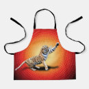 Buscar tiger delantales Animal