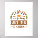 Buscar hojas que caen posters Otoño