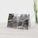 Buscar árboles nevados tarjetas General y unisex