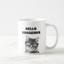 Buscar hola hermoso tazas Blanco y negro