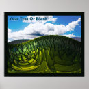 Buscar paisajes abstractos posters Verde