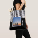 Buscar rayada bolsos Negro