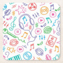 Buscar musical posavasos Patrón