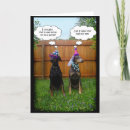 Buscar del doberman tarjetas Divertido