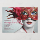 Buscar máscaras del carnaval invitaciones Para todos