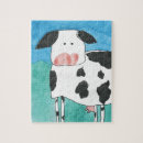 Buscar toros puzzles Vaca