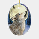 Buscar lobo de madera adornos Animal