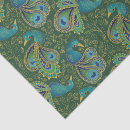 Buscar pavo real papel de seda Boho