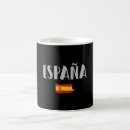 Buscar bandera española tazas Fútbol