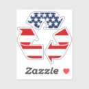 Buscar reciclaje de símbolo pegatinas Día de la tierra