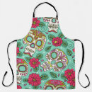 Buscar calavera delantales Inquebrantable