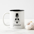 Buscar sombrero de copa tazas Blanco y negro