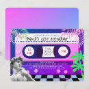 Buscar neón retro invitaciones General y unisex