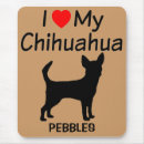 Buscar perro chihuahua alfombrillas de raton Corazón
