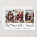 Buscar árbol moderno foto tarjetas de navidad Para ellos
