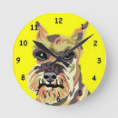 Buscar schnauzer relojes de pared Perrito