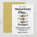 Buscar instrumento musical invitaciones Trompeta