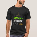 Buscar software camisetas Desarrollador de software