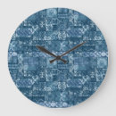 Buscar fondo azul marino relojes de pared Abstracto