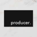 Buscar productores tarjetas de visita Cine