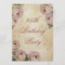 Buscar 95 años invitaciones Para ella