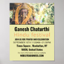Buscar festival hindú posters Ganesh
