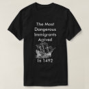 Buscar inmigrante camisetas 1492