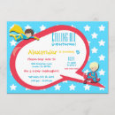 Buscar superhéroes invitaciones Estrellas