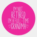 Buscar jubilado pegatinas Abuela