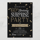 Buscar sorpresa 60 invitaciones Purpurina