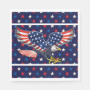 Buscar águila americana servilletas Día de la independencia