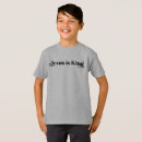 Buscar jesús es mi rey camisetas Fe