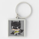 Buscar mini clásico llaveros Chibi batman