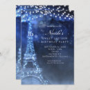 Buscar noche de parís invitaciones Elegante