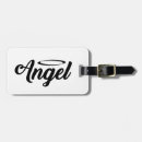 Buscar ángel etiquetas para maletas Para ella